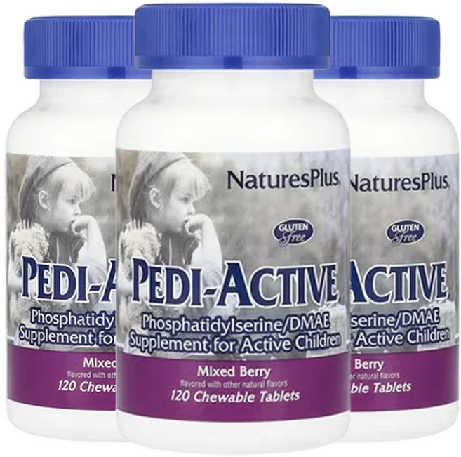 네이쳐스플러스 Pedi-Active 믹스 베리 츄어블, 3개, 120정 - 쿠팡