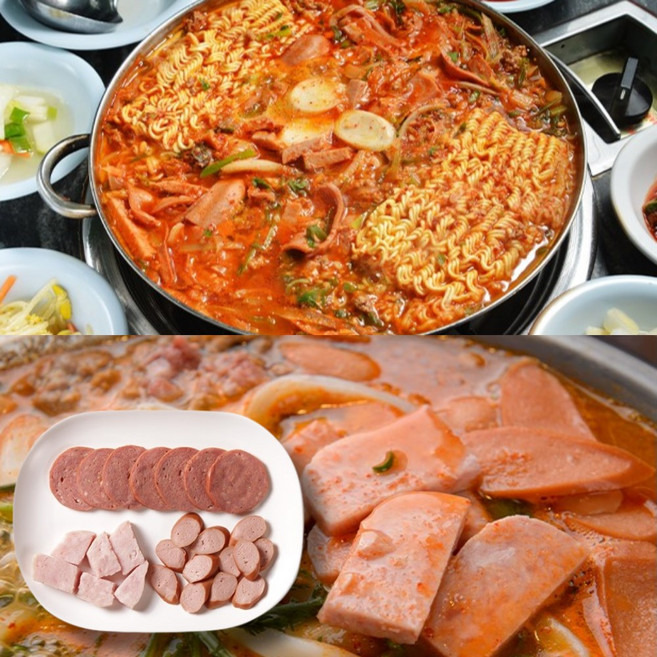 부대찌개햄 소세지 촙트햄 춉트햄 살리미 모듬 1kg, 1개