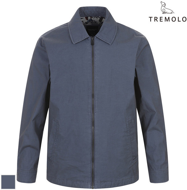 [TREMOLO] 면워싱 평에리 점퍼_TRNCL3S1131