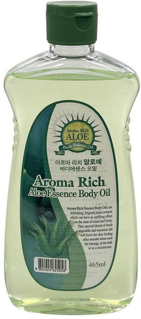 알로에 바디에센스 오일 465ml 베이비 케어 오일 로션 에센스 바디 보습 dew+11635fu, 1개