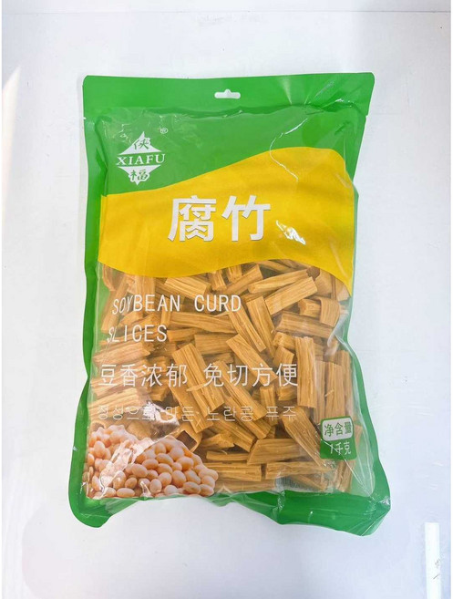 푸주 대두 두부피 콩 절단 부죽, 1kg, 10개