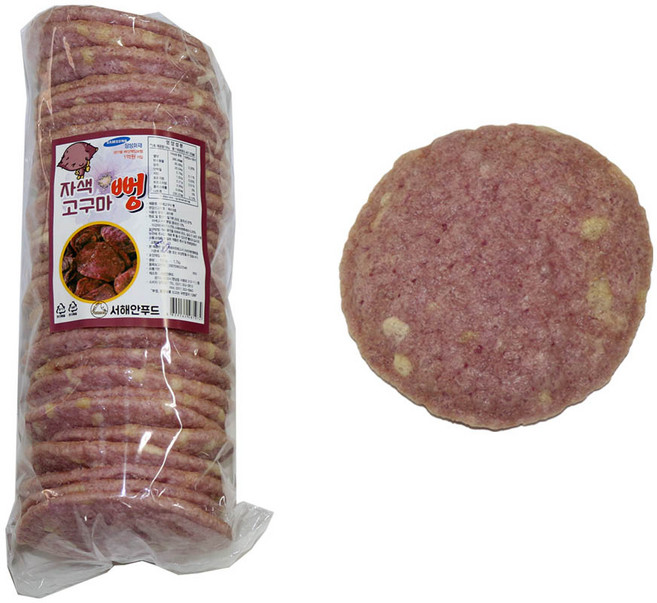 서해안푸드 자색고구마 뻥 90g (약27입), 1개