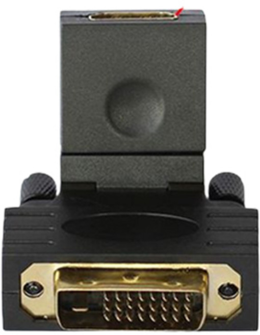 네츄럴파크 젠더/컨버터/케이블 HDMI DP MINI DVI VGA 영상 변환 정리 연장 해상도 화질 상향 듀얼, 6. dvi-i to hdmi 변환젠더, 1개