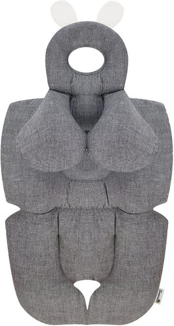 보니숑라이너 사계절 유모차시트 목베개 일체형, 앤시크, 1개