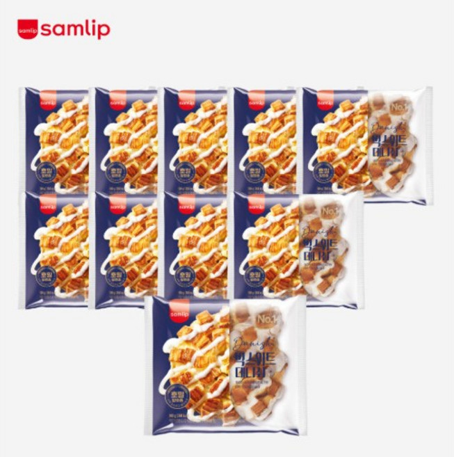 발효버터 빅스위티데니쉬 10봉지/삼립/빵 담백한맛, 100g, 10개