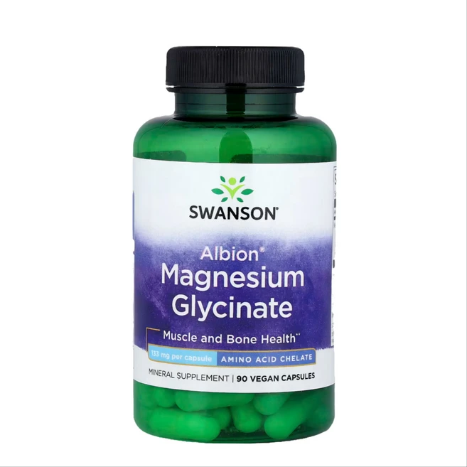 Swanson 마그네슘글리시네이트 133mg Magnesium Glycinate, 1개, 90정 - 쿠팡
