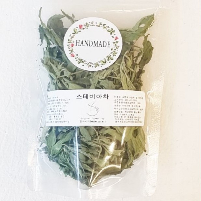 꽃차시대 스테비아 잎차 허브티 10g 팩포장 선물용, 1개, 1개입