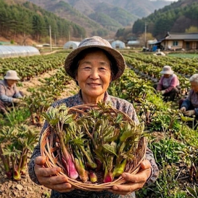 [프리미엄]국내산 땅두릅 봄나물 100박스특가 산지직송, 1박스, 1kg