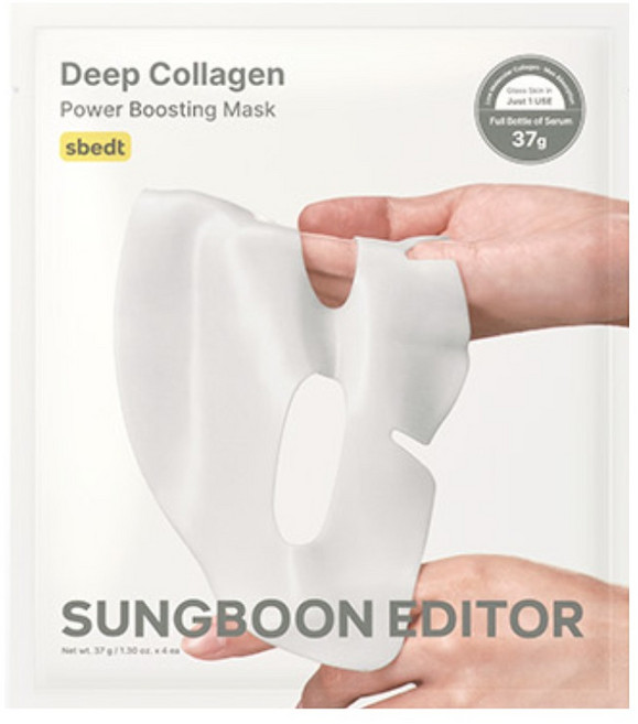 SUNGBOON EDITOR Deep Collagen Power Boosting Mask 彈潤晚安面膜, 37g, 1個