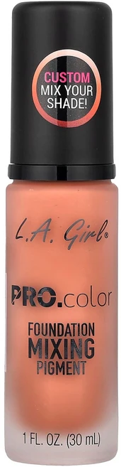 L.A. Girl PRO.color 파운데이션 믹싱 피그먼트 GLM713 오렌지 30ml (1 fl oz) LAG-96713 - 쿠팡