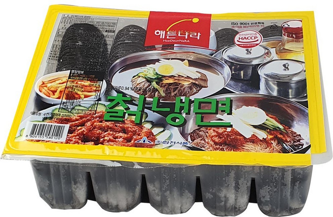 해든나라 칡냉면 2kg 물냉면 평양냉면 칡냉면사리 10인분, 1개