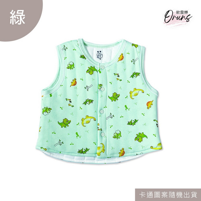 Oluna 秋冬花保暖兒童背心