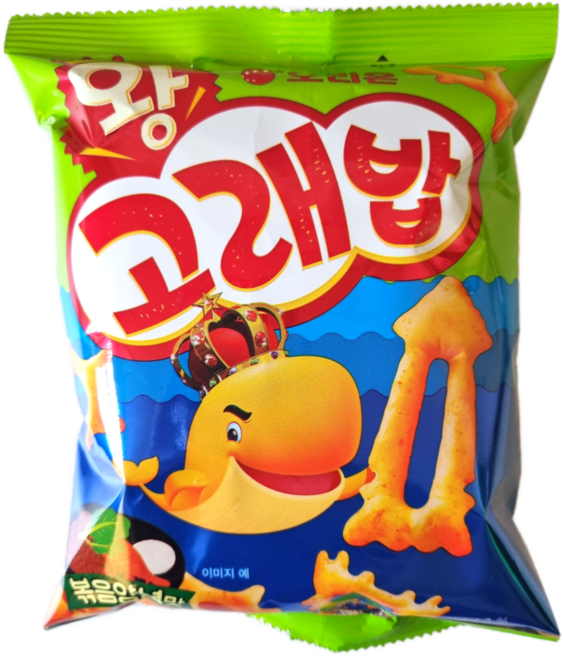 오리온 왕고래밥, 56g, 4개