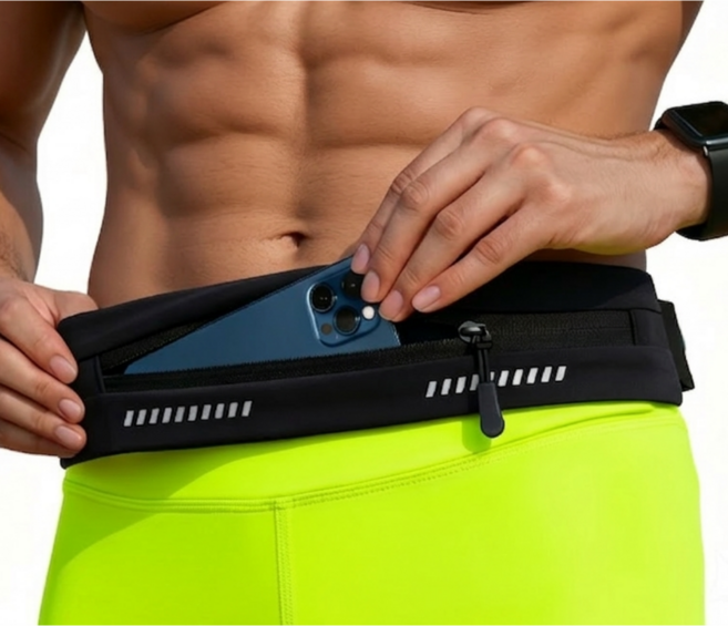 그랑데이 고급형 스마트폰 방수 경량 러닝벨트