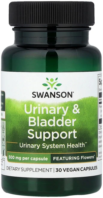 Swanson 요로 및 방광 건강 증진 500mg 베지 캡슐 30정 Swanson (스완슨), 1 - 쿠팡