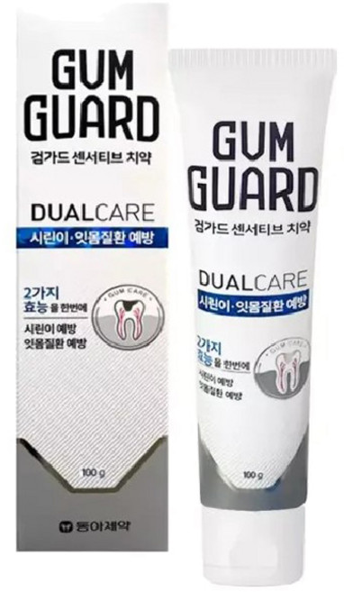 동아제약 검가드 센서티브 시린이 잇몸치약 100g x1개, 1개