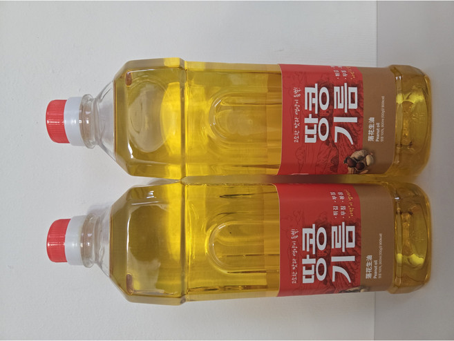 땅콩기름 900ml 2개