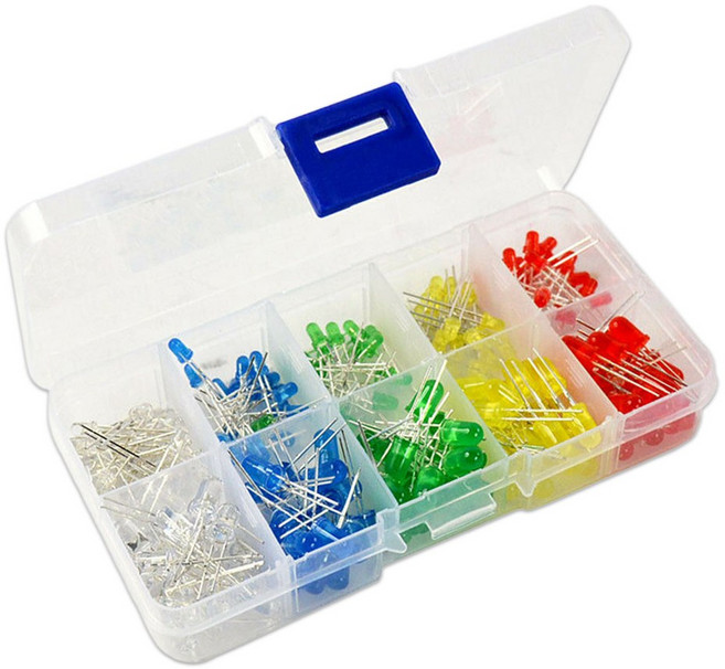 발광 다이오드 150개, 혼합