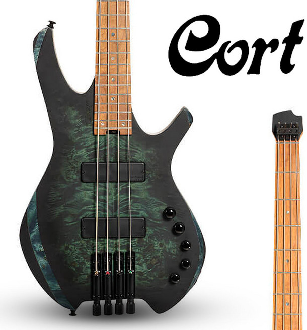 콜트 베이스기타 스페이스 4 가정용 밴드 동아리 라이브 교회 야외 공연용 버스킹 guitar, SDG - 스타 더스트 그린