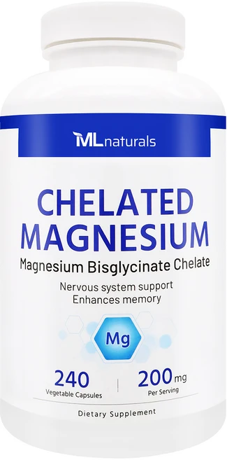 [미국빠른직구] 마이라이프 내추럴스 킬레이트 마그네슘 240정, 1개 - 쿠팡