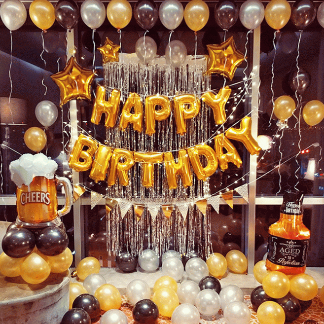 크리스마스 생일파티 2M 파티커튼 홈파티 장식소품, 1-파티커튼-실버, 1개