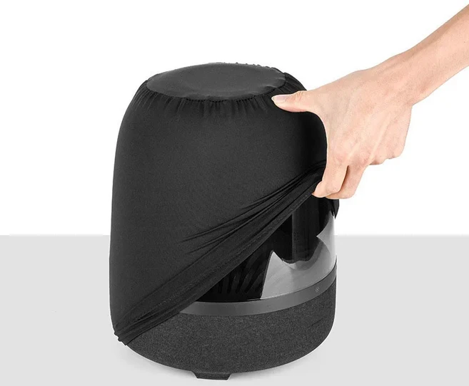 Harman/kardon 호환 Aura Studio 3 스마트 스피커 먼지 커버 스크래치 낙하 오디오 보관, 01 black