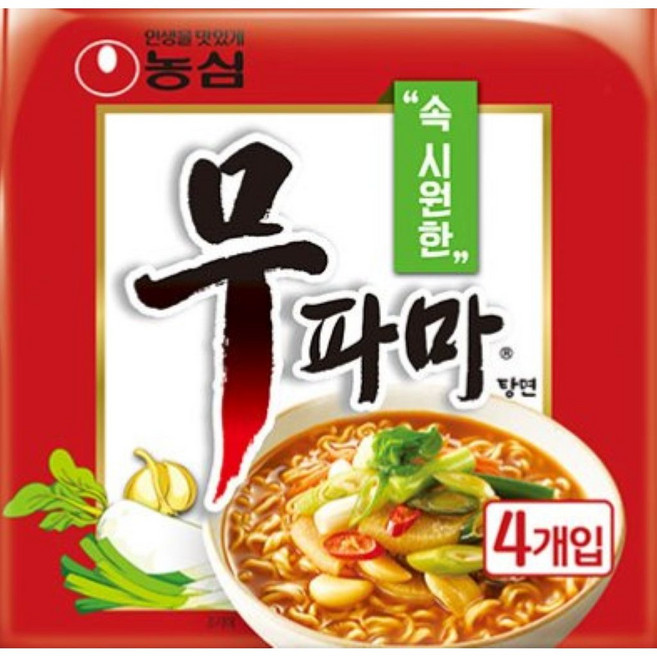 무파마탕면 122g 32개