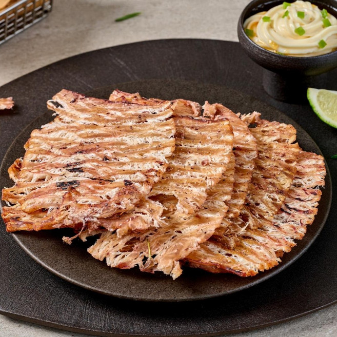 몸통 맥반석 오징어구이 (150g내외) 총6-10마리, 3개, 150