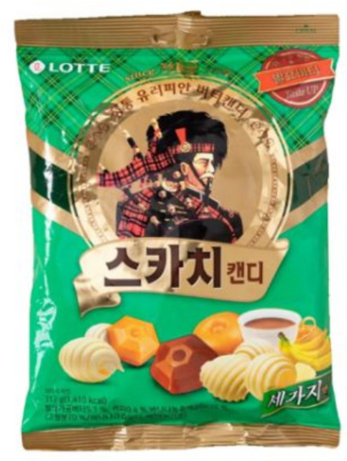 롯데 스카치 캔디 세가지맛 317g 2개