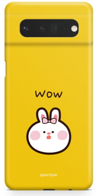 데이투데이 픽셀6프로 케이스 래빗이모티콘 하드