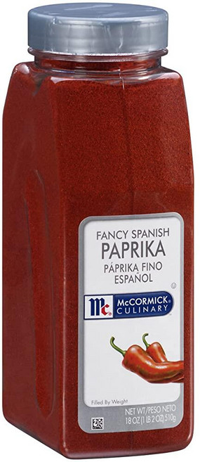 McCormick Culinary Fancy 스페인산 파프리카 가루 510.3g(18온스), 510g, 1개