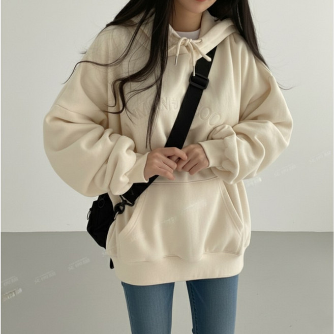 남녀공용 스탠다드 후드티