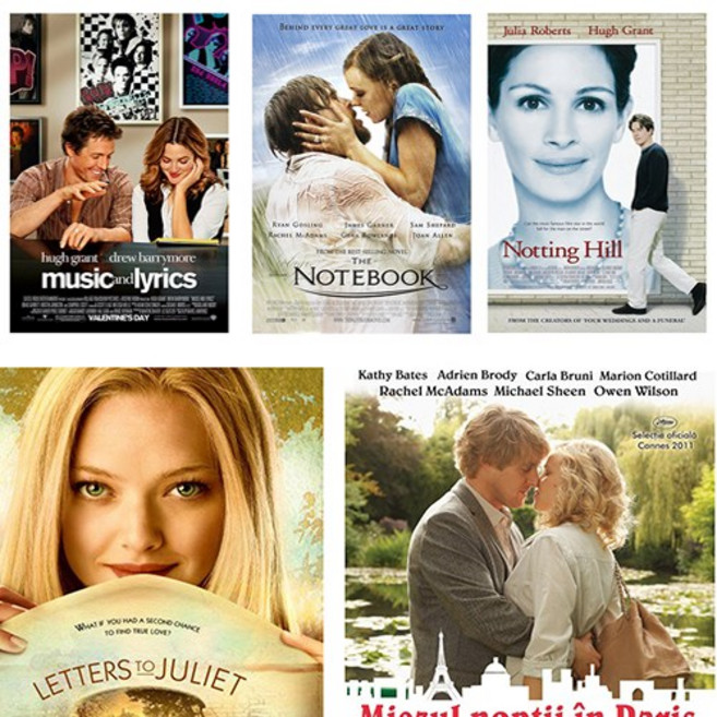 영화포스터 빈티지 레트로 로맨스 총30종/3종세트, set1, a4, 크라프트(빈티지브라운)