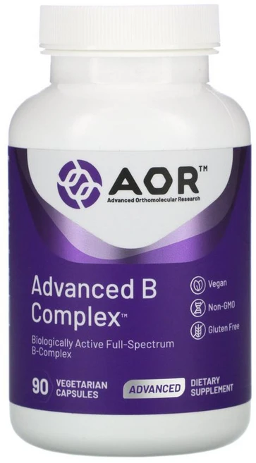 AOR 어드밴스드 B 컴플렉스 캡슐 90정, 1개 - 쿠팡