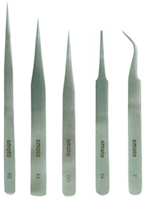 스마토 핀셋 핀셋세트 5PCS, 1세트
