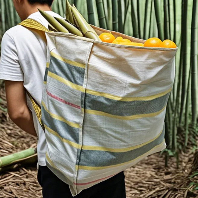 가볍고 튼튼한 산나물 가방 수확 가방, 3개, 혼합