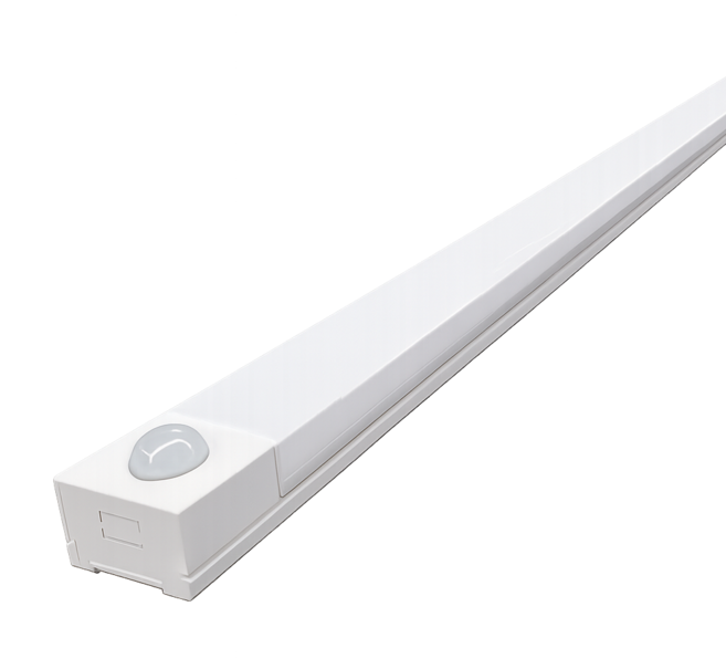 루미안 LED 센서 엣지주차장등 1200mm 40W 주광색 고효율 KS인증, 100개, 주광색(하얀색  6500k)