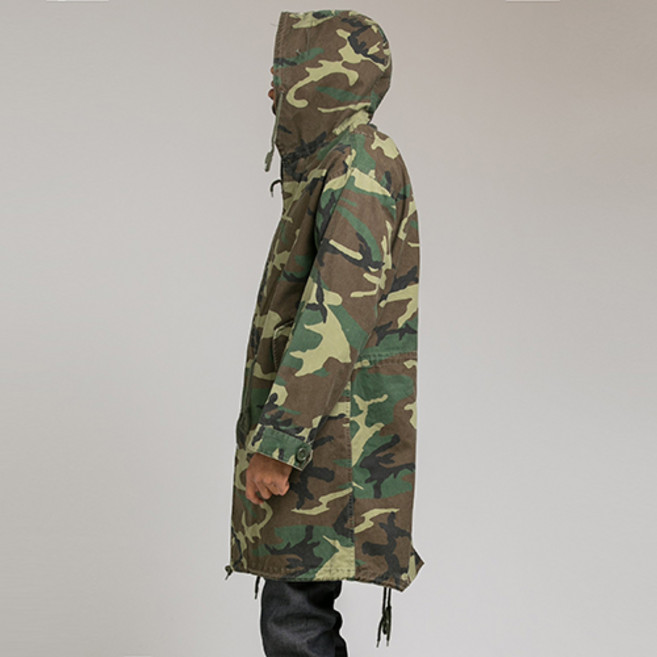 [로스코/국내배송] M-51 FISHTAIL PARKA (WOODLAND CAMO) 야상 모즈파카 피쉬테일