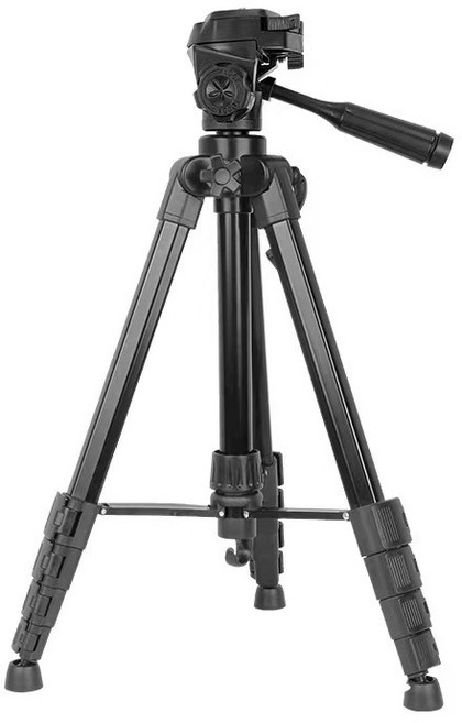 호밍사이 카메라 스마트폰 삼각대 3단 초경량 촬영 거치대 160cm, 1개, 블랙, DSC360