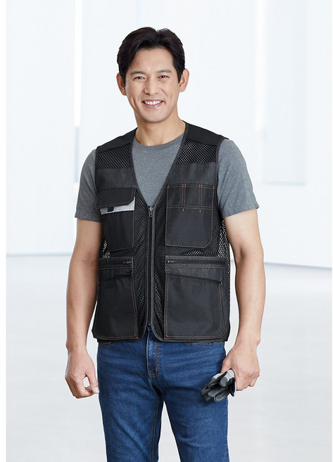 ZB-V2321 지벤 봄 여름 메쉬 작업 베스트 조끼