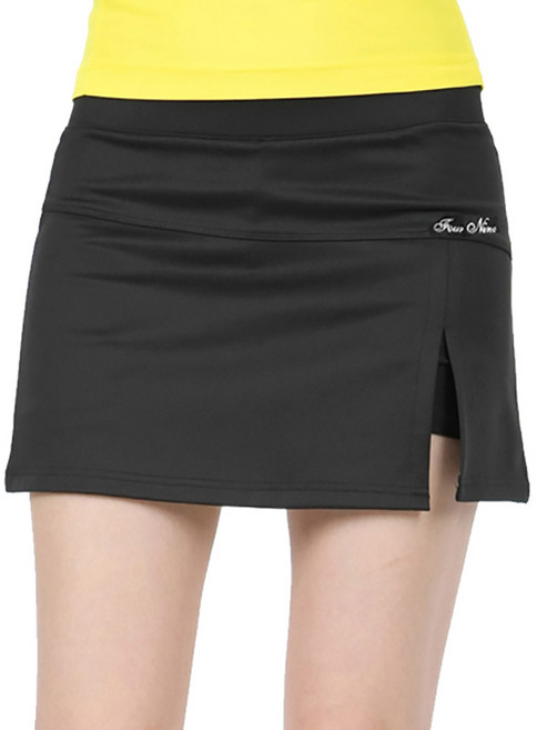 티오 섹시 슬릿 스판 스커트 TJH222/ 골프 볼링 베드민턴 테니스 스포츠 큐롯 스커트
