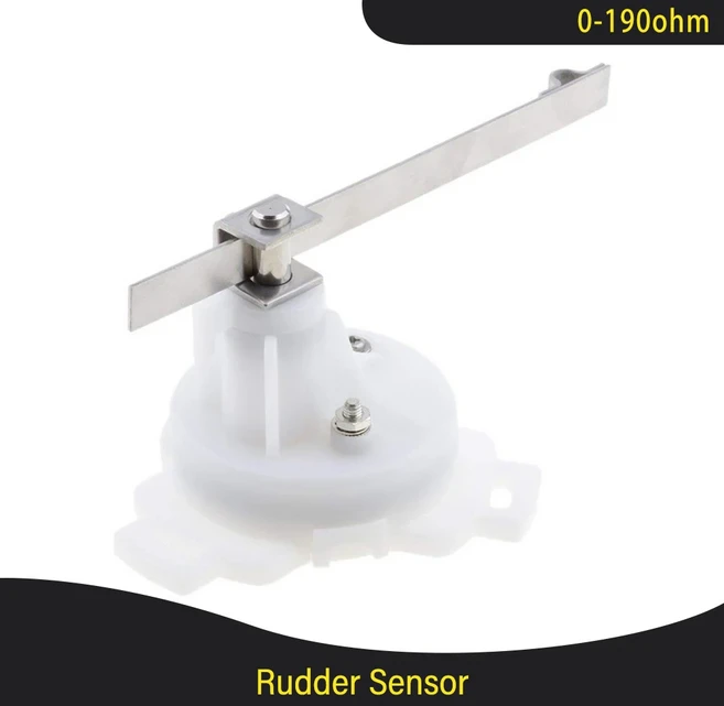 52mm 0-190ohm 러더 각도 표시기 포함) PORT-STBD 완벽방수 레드 백라이트(선박 요트 선박용) 9-32V