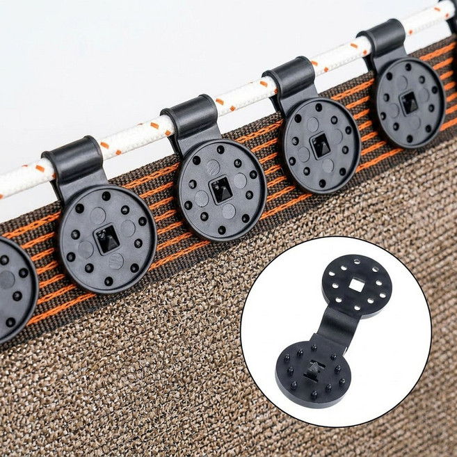 osshop 그늘막 고정 집게 클립, 그늘막 고정 클립