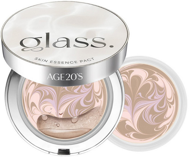 AGE20's Essence Pact 21, 白玻璃 21 (正裝+補充), 1個