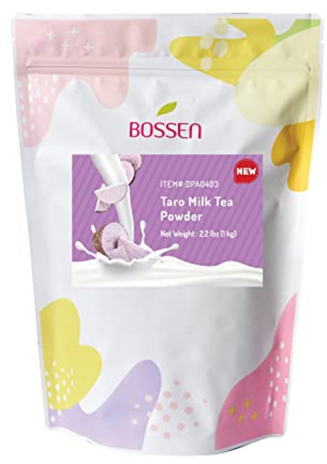 Bossen Bubble Tea All-in-One Powder Mix (Taro), 타로, 1개, 907g, 1