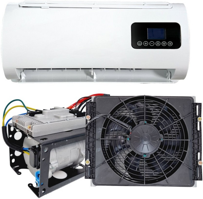 MD홍 실외기 없는 무시동 에어컨 승합차 스타렉스, EAC-530-IU