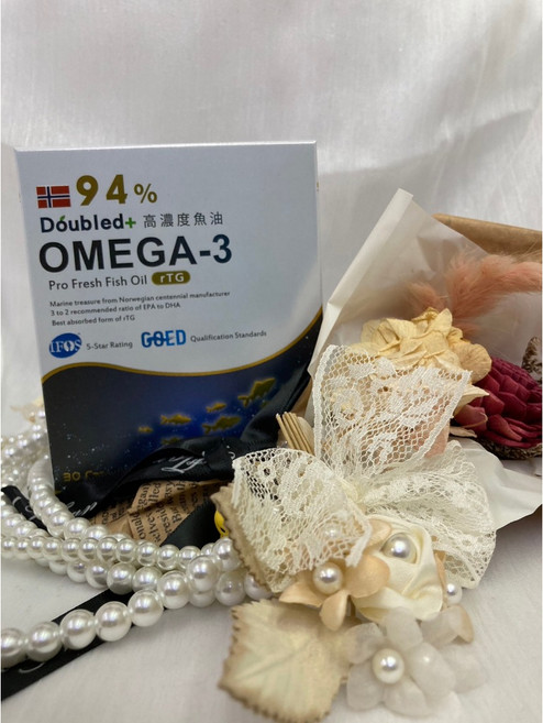 倍鮮 Omega-3 魚油 30粒 挪威原料 EPA DHA 營養輔助, 1個