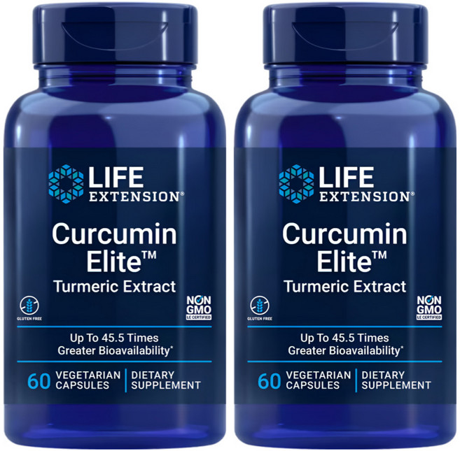 라이프익스텐션 커큐민 엘리트 60베지캡슐, 60정, 2세트