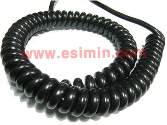 2.5SQ X 2C 5M 스프링코드 스프링전선 스프링선 케이블, 1개