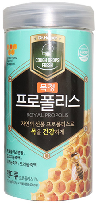목청 프로폴리스 목캔디 건강사탕 목에좋은캔디, 216g, 1개